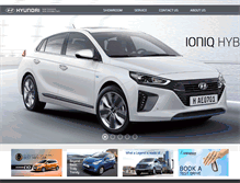 Tablet Screenshot of hyundaibarbados.com